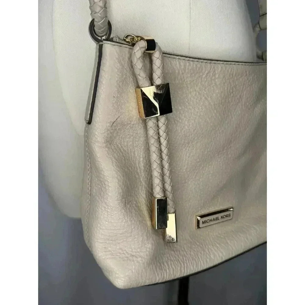 Michael Kors pebble leather tassel crossbody bag - Picture 3 of 15